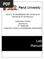 Operating Systems Lab Manual