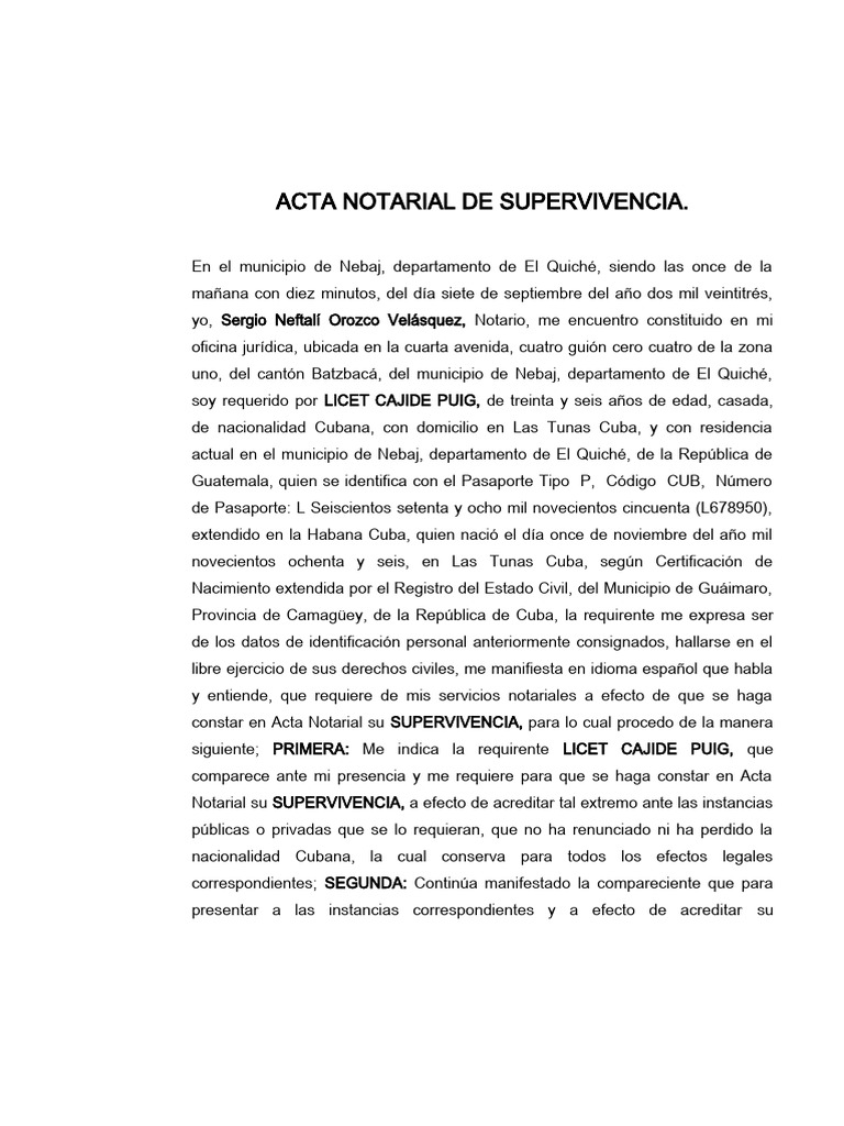 Licet Cajide Puig | PDF | Cuba | Justicia