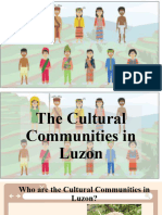 The Cultural Communities in Luzon and Elements of Art