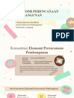 Konsentrasi Ekonomi Perencanaan Pembangunan