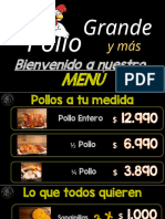 Menu El Pollo Grande Completo