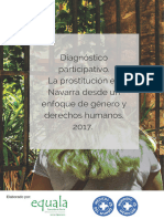 Médicos Del Mundo - Navarra. Diagnóstico Participativo Sobre Prostitución en Navarra (2017)