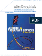 Test Bank For Auditing and Assurance Services in Australia 5th Edition by Grant Gay Roger Simnett