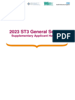General Surgery Applicant Guide 2023