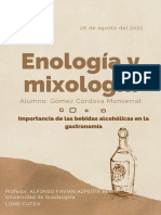 Importancia de Las Bebidas Alcoholicas PDF