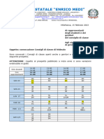 Circ.474 Consigli Di Classe Febbraio Alunni e Genitori