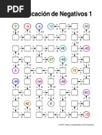 Mandalas de Sumas y Restas Algebraicas | PDF