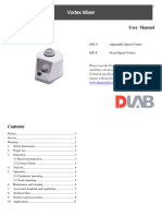 User Manual - Vortex Mixer ABS451