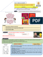 Actividad N°4 - Iii Bim La Biblia 1°