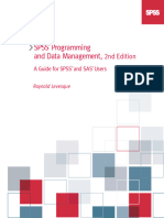 Spss Programming and Data Management a Guide for Spss and Sas Users by Raynald Levesque (Z-lib.org)