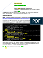 Do This Lab With Your Fast Private Cloud Remote VMS.: Lesson 5 Exercises