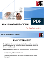 ANÁLISIS ORGANIZACIONAL - Empowerment Por Edgar Peña Sanabria