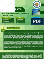 PROPOSAL Training Raya HMI Cab Bandar Lampung 2023