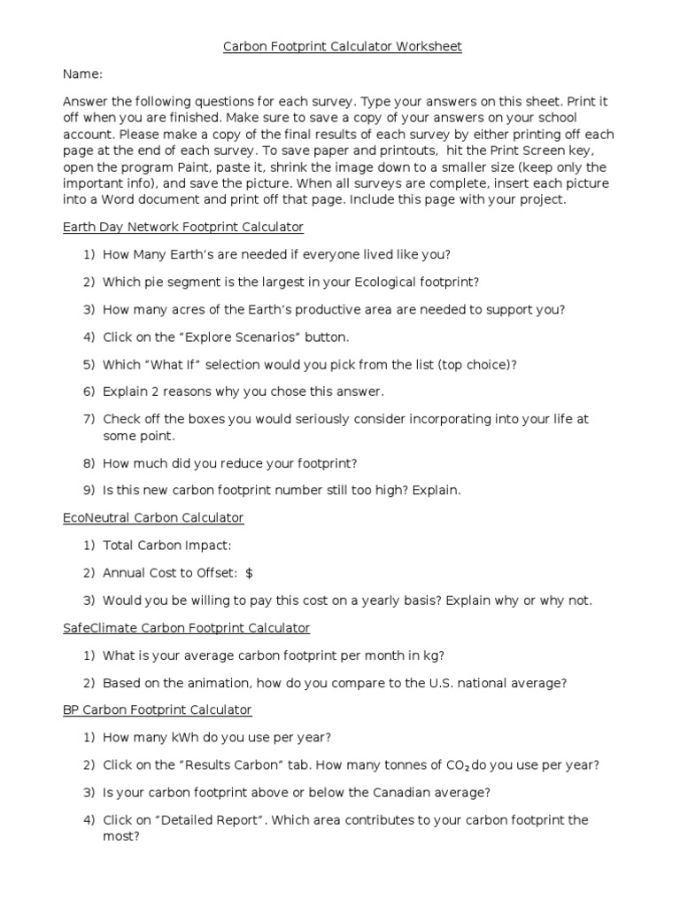 carbon-footprint-calculator-worksheet-pdf-carbon-footprint-carbon