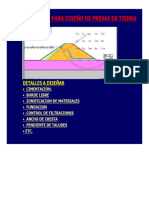 Criterios para Diseñor de Presas de Tierra. FINAL