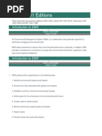 Iso 14001:2015 Environmental Management System