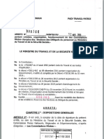 Arrêté N°366-MINTSS du 12.03.2020 Création, Organisation & Fonctionnement des Commissions Mixtes Élections Délégués du Personnel au MINTSS