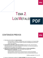 Tema 2. Materiales Metálicos