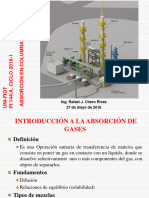 Absorción en Columna Empacada