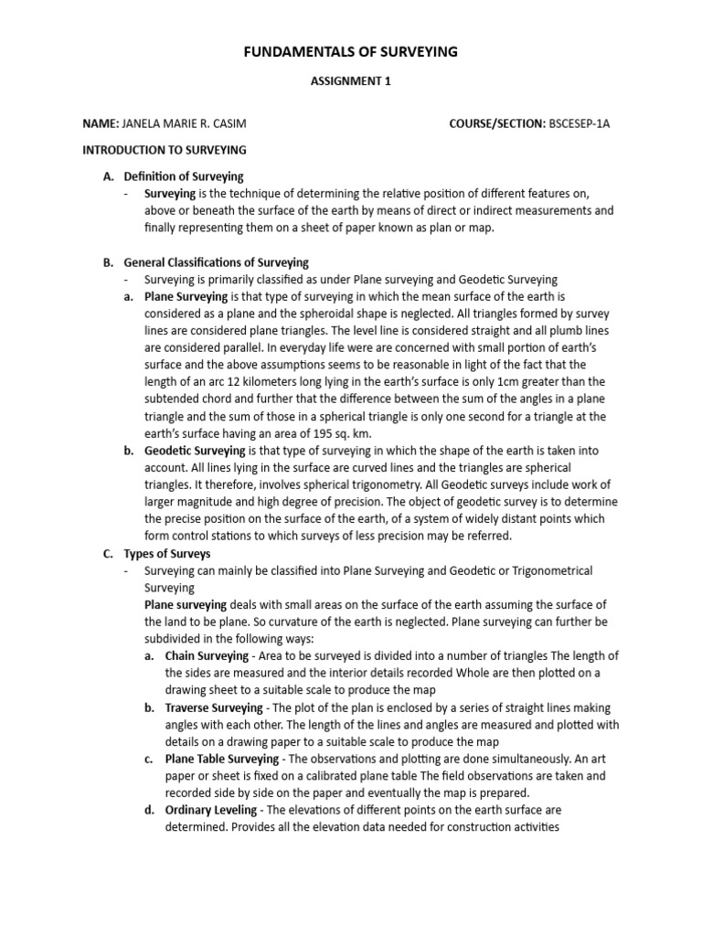 Surveying Download Free Pdf Surveying Triangle