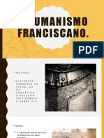 O humanismo franciscano