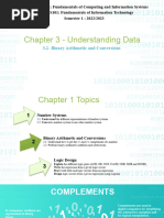 3.2 - Binary Arithmetic and Conversions