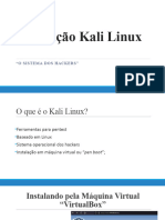 Virtualizao Kali Linux