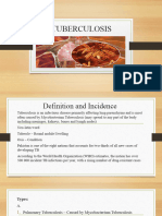 TUBERCULOSIS PRESENTATION