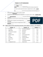 Chapter # 1: ICT Fundamentals Q.1: Fill in The Blanks.: Digital Media