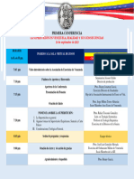 Programación Conferencia La Superstición en Venezuela Sep 2023