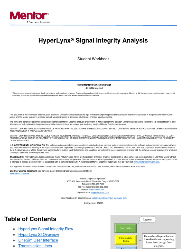 Hyperlynx Signal Integrity Analysis - 213160 | PDF