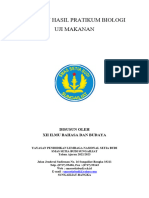 Laporan Hasil Pratikum Biologi