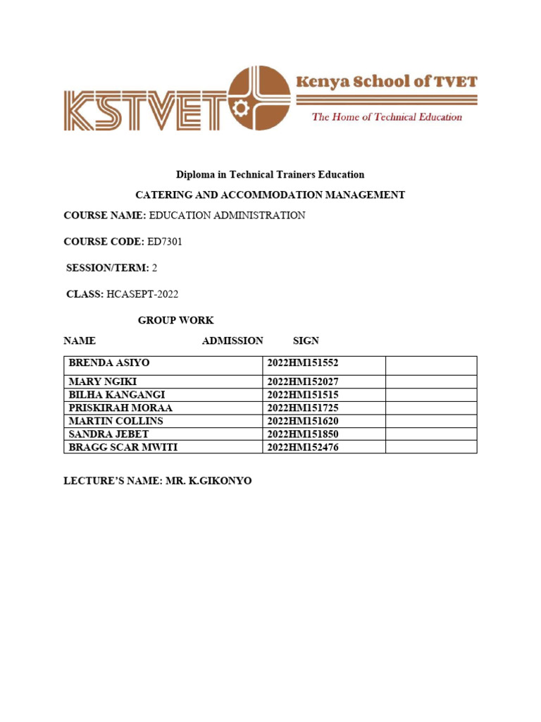 School Organizational Structures Explained | PDF | Educational ...