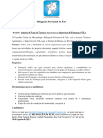 Anuncio de Vaga de Técnicos Agrónomos e Supervisor de VSL CCM