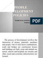 People Development Policies