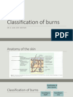 Classification of burns discussion (Physiotherapy)