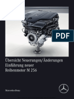 Übersicht Neuerungen - Änderungen Einführung Neuer Reihenmotor M 256-01-01