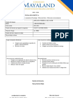 FICHA DESCRIPTIVA de Lo Humano A Lo Comunitario.