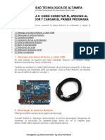 Como Conectar El Arduino Al Ordenador y