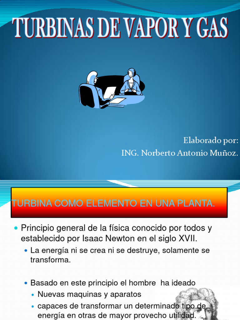 Presentación de Turbina Hasta La # 65 | PDF | Turbina | Vapor