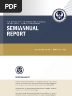 ICIG Semiannual Report - Unclassified