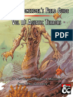 Alister Konzegel's Field Guide Vol. II - Aquatic Terrors