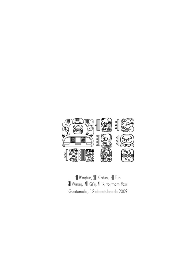 Numeración Maya Mam | PDF | Civilización maya | Decimal