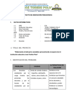 Proyecto Del Biohuerto Docentes