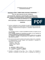 EB932A-13-07-2022-GABARITO-LISTA DE REVISÃO- EXERCÍCIOS - CONCENTRAÇÕES, EQUILÍBRIO  ÁCIDO-BASE, CINÉTICA, ESPECTROFOTOMETRIA, ELETROQUÍMICA, CORROSÃO E POLÍMEROS