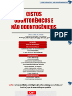 18. Cistos Odontogênicos e Não Odontogênicos