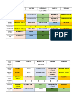 Horario 6to ABC