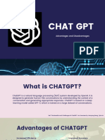 Advantages and Disadvantages of CHATGPT