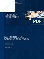 12 Derecho Tributario I - Fuentes Del Derecho Tributario