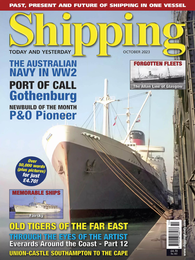 Shipping Today & Yesterday 2023-10 | PDF